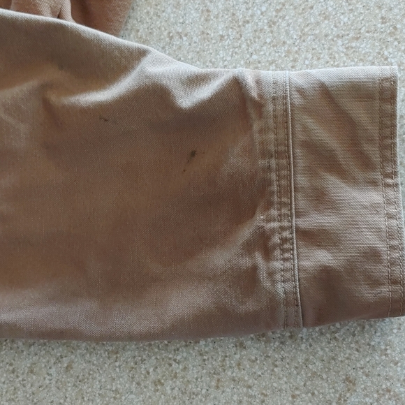 Bulwark Flame Resistant Brown Duck Bomber Jacket Size XL - Picture 9 of 14